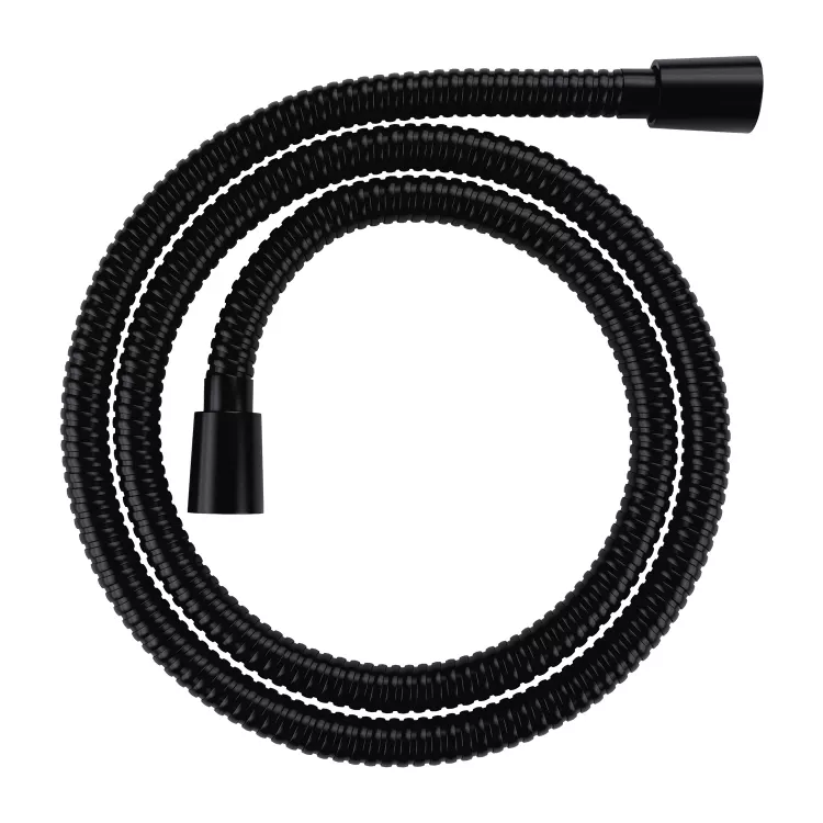Omnires wąż prysznicowy, 125 cm, czarny półmat 022-BL