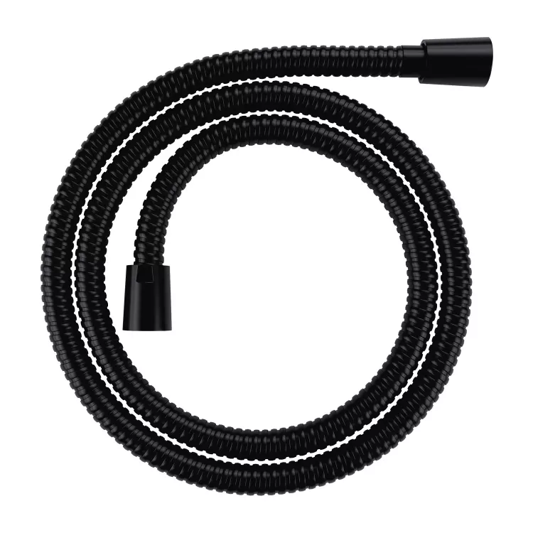 Omnires wąż prysznicowy, 125 cm, czarny mat 022-XBL