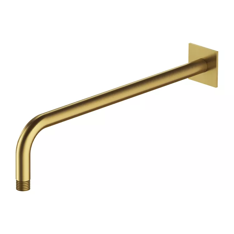 Omnires ramię prysznicowe ścienne, 40 cm, złoty szczotkowany RA01C-KGLB Omnires ramię prysznicowe ścienne, 40 cm, złoty szczotkowany RA01C-KGLB