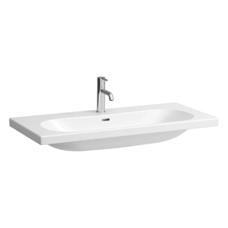 Laufen Pro LUA Umywalka ścienna 1000 x 460 mm, bez otworu na baterie, z otworem przelewowym H8100890001091