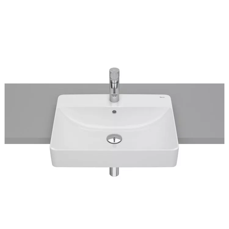 Roca INSPIRA SQUARE Umywalka półblatowa 550x420 mm A32753S000