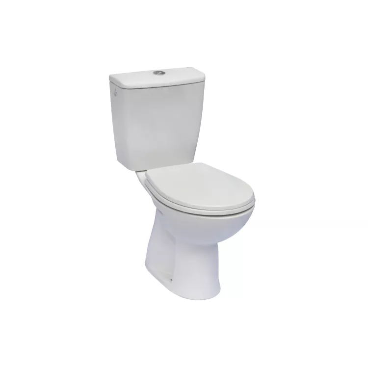 Roca ADELE Miska wc do kompaktu o/pionowy z deską PP A34S19V000 Roca ADELE Miska wc do kompaktu o/pionowy z deską PP A34S19V000