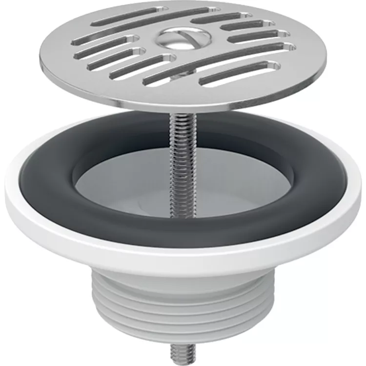 Geberit Zawór zestawu odpływowego ze swobodnym przepływem, kratka 152.005.00.1