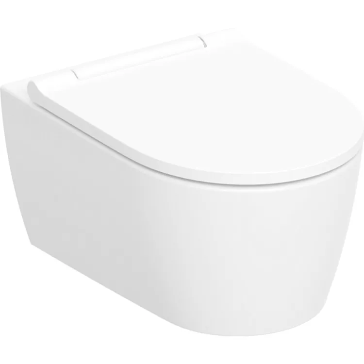 Geberit Wisząca miska WC ONE, TurboFlush, z deską sedesową, biały 500.201.01.1 Geberit Wisząca miska WC ONE, TurboFlush, z deską sedesową, biały 500.201.01.1