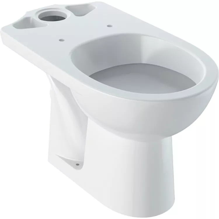 Geberit Selnova Stojąca miska WC do spłuczki nasadzanej, lejowa, B36cm, H39cm, T67cm, odpływ poziomy 500.282.01.5 Geberit Selnova Stojąca miska WC do spłuczki nasadzanej, lejowa, B36cm, H39cm, T67cm, odpływ poziomy 500.282.01.5