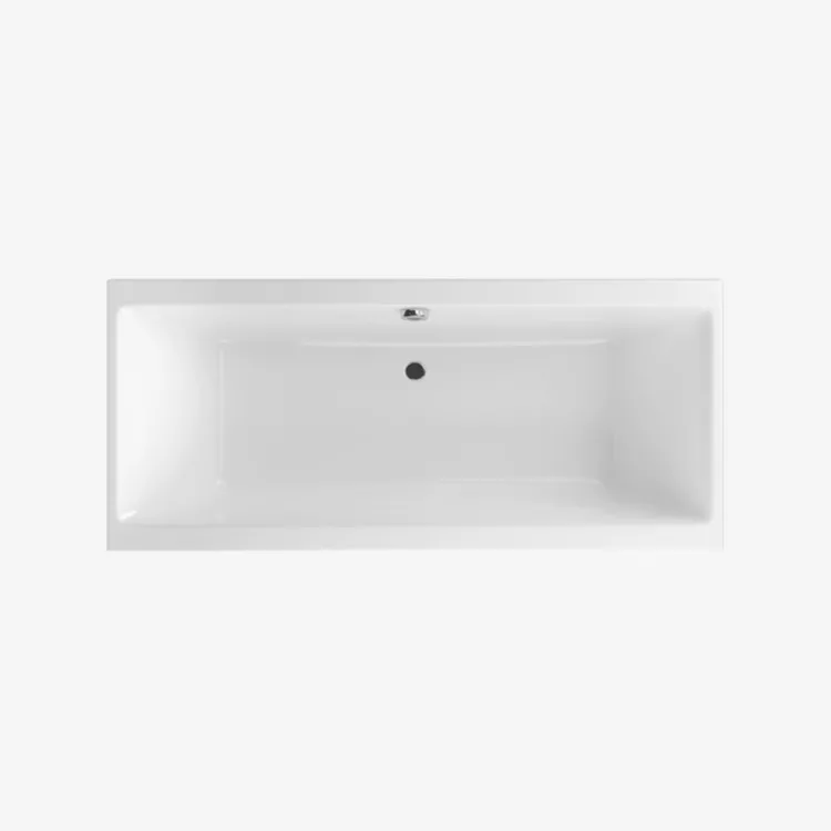 Excellent Pryzmat Wanna prostokątna 160x75 cm Biała WAEX.PRY16WH