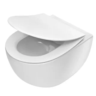 Deante Peonia Zero Miska WC wisząca bezrantowa 51 cm biała