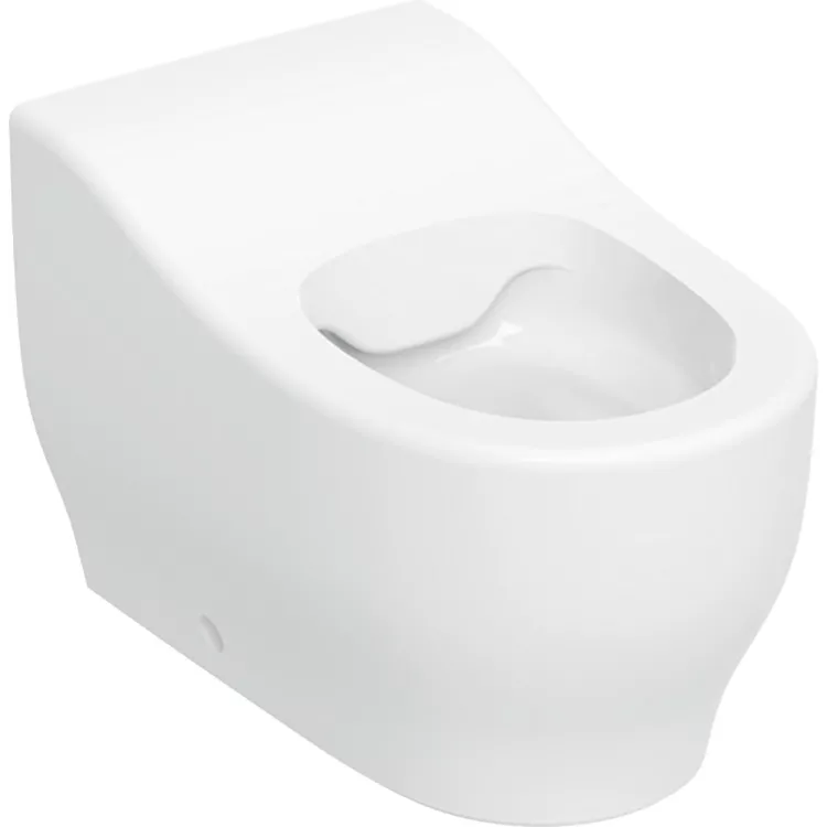 Geberit Stojąca miska WC dla małych dzieci Bambini, lejowa, Rimfree 502.965.00.1