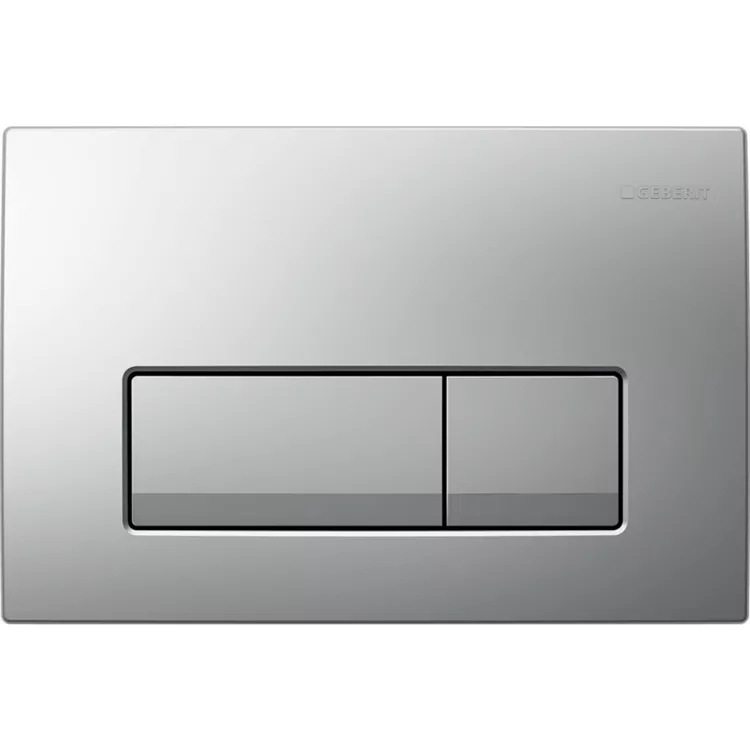 Geberit Przycisk uruchamiający Delta50, przedni, chrom-mat 115.119.46.1 Geberit Przycisk uruchamiający Delta50, przedni, chrom-mat 115.119.46.1