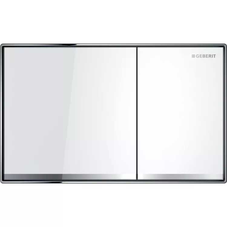 Geberit Przycisk uruchamiający Sigma60, przedni, szkło białe 115.640.SI.1 Geberit Przycisk uruchamiający Sigma60, przedni, szkło białe 115.640.SI.1