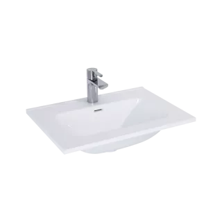 Umywalka wpuszczana SKAPPA 60,8X46 biała