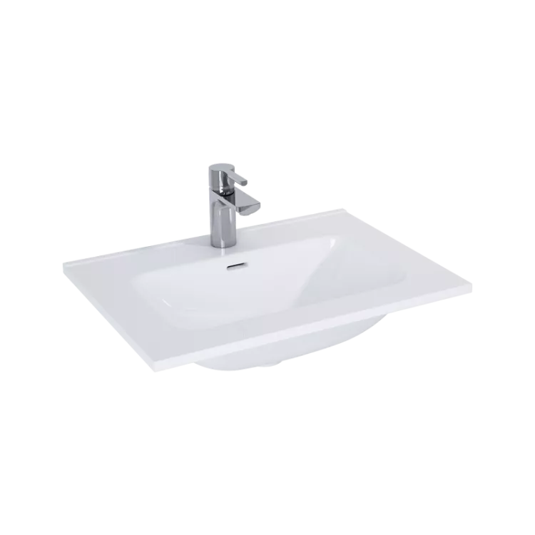 Umywalka wpuszczana SKAPPA 60,8X46 biała