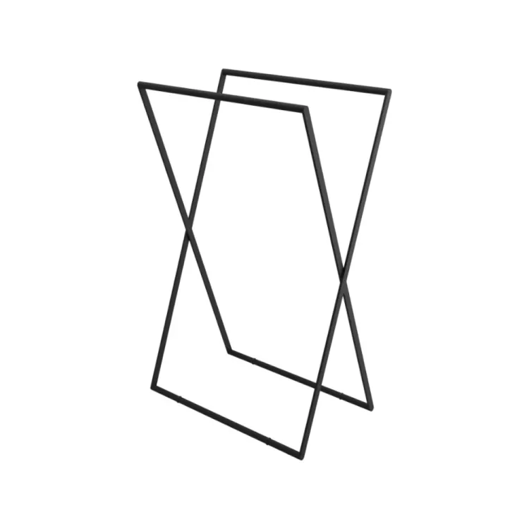 Excellent Kros Wieszak na ręczniki wolnostojący Czarny