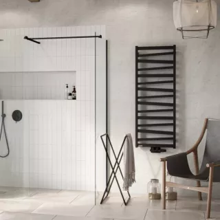 Excellent Kros Wieszak na ręczniki wolnostojący Czarny