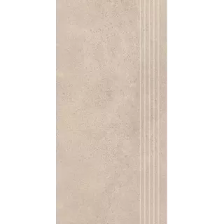 Paradyż SILKDUST LIGHT BEIGE STOPNICA PROSTA NACINANA...