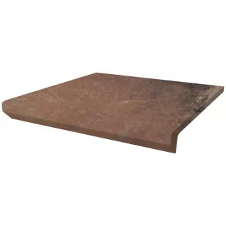 Paradyż FONDI ROSSO KAPINOS STOPNICA PROSTA  30X33 G1