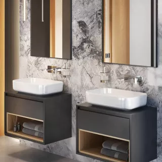 Excellent Keria Bateria umywalkowa podtynkowa Chrom AREX.2014CR