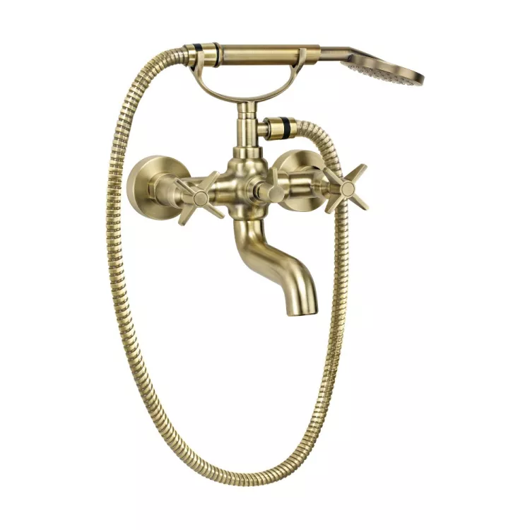 Deante Temisto Bateria wannowa Mosiądz