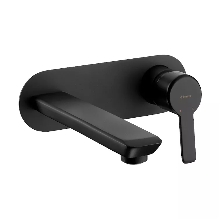 Deante Arnika Bateria umywalkowa podtynkowa Czarna