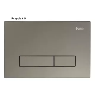 Rea PRZYCISK DO STELAŻA PODTYNKOWEGO H BLACK REA-E0111