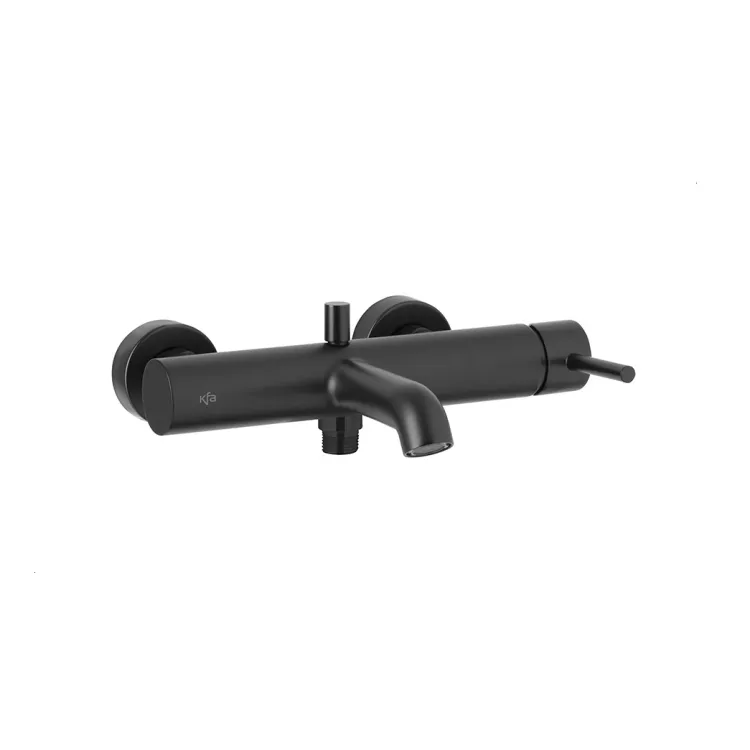 KFA Armatura MOZA BLACK bateria wannowa pozioma 5034-020-81