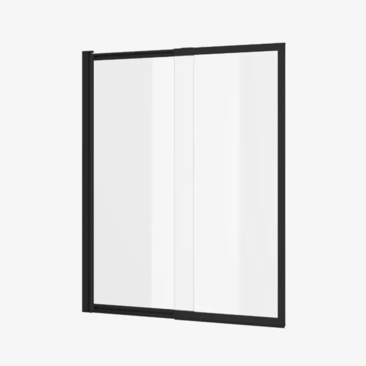 Excellent Liner Parawan nawannowy rozsuwany 110x140 cm Czarny KAEX.2930.1100.LP