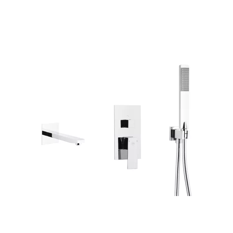 KFA Armatura LOGON CHROM zestaw wannowy podtynkowy z baterią 3-funkcyjną 5139-401-00 KFA Armatura LOGON CHROM zestaw wannowy podtynkowy z baterią 3-funkcyjną 5139-401-00
