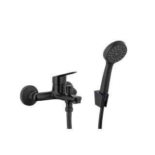 KFA Armatura SPARC BLACK bateria wannowa z natryskiem...