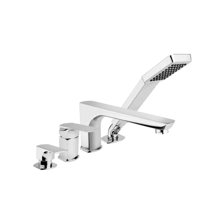 KFA Armatura MOKAIT CHROM bateria wannowa 4-otworowa 5535-210-00 KFA Armatura MOKAIT CHROM bateria wannowa 4-otworowa 5535-210-00