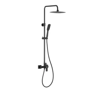 KFA Armatura MOKAIT BLACK deszczownia z baterią...