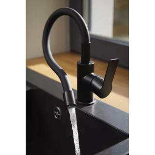 KFA Armatura RUMBA BLACK bateria kuchenna 6553-915-81