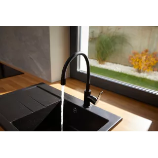 KFA Armatura RUMBA BLACK bateria kuchenna 6553-915-81