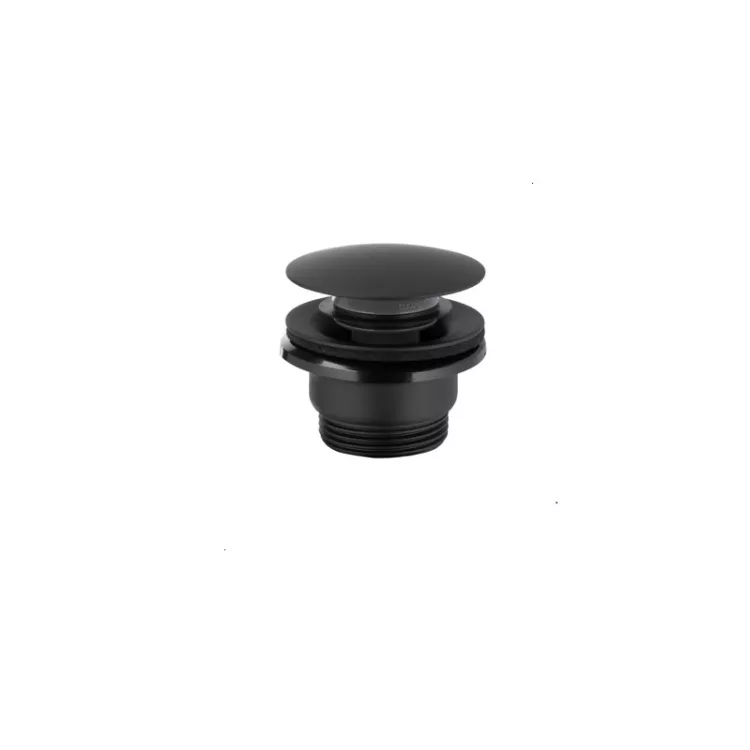 KFA Armatura uniwersalny klik-klak stalowy BLACK 660-320-81