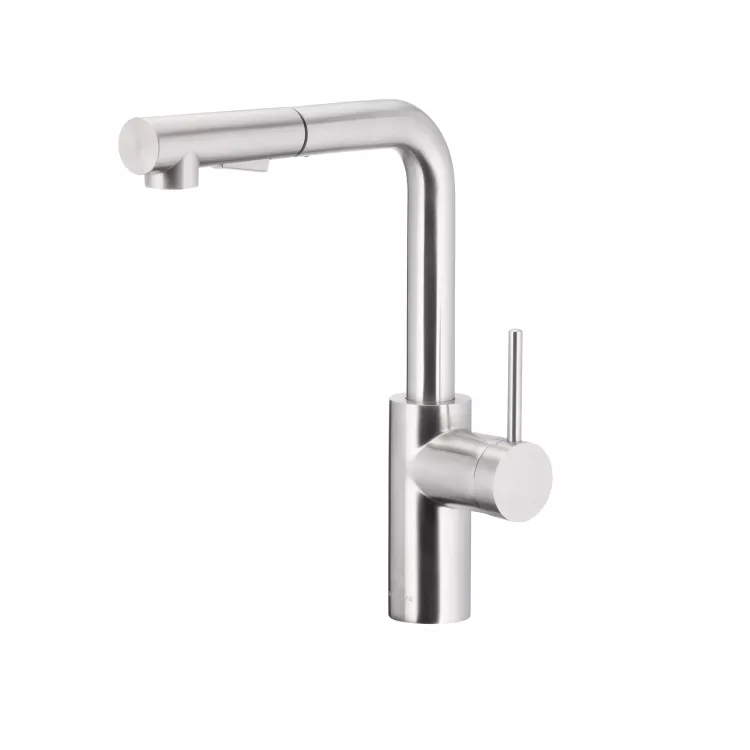 KFA Armatura DUERO BASIC INOX bateria kuchenna z wyciąganą wylewką 6623-110-22 KFA Armatura DUERO BASIC INOX bateria kuchenna z wyciąganą wylewką 6623-110-22