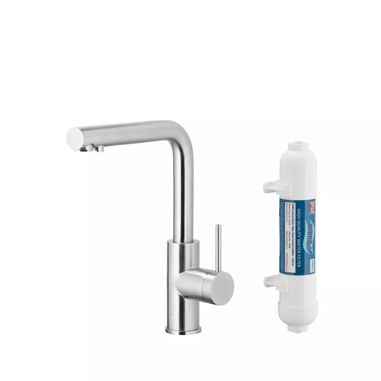 KFA Armatura DUERO PURE BASIC INOX bateria kuchenna z filtracją wody 6623-912-22 KFA Armatura DUERO PURE BASIC INOX bateria kuchenna z filtracją wody 6623-912-22