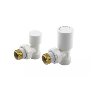 KFA Armatura zestaw grzejnikowy, kątowy Komfort PRO,...