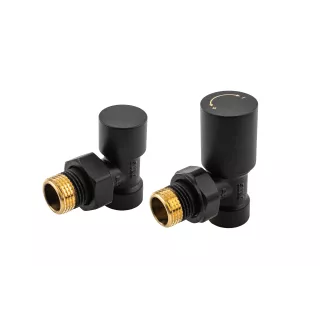 KFA Armatura zestaw grzejnikowy, kątowy Komfort PRO,...