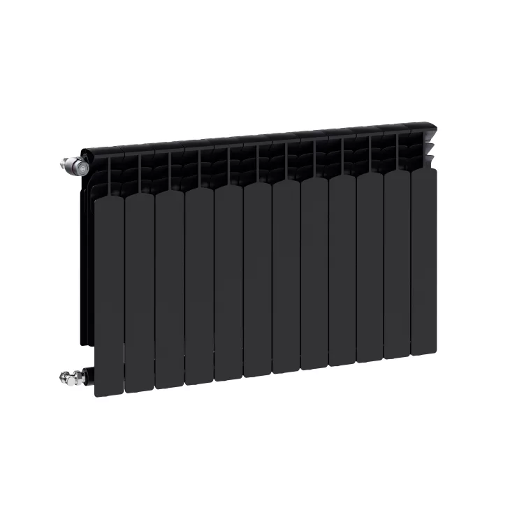 KFA Armatura grzejnik aluminiowy G600F 12-elementowy CZARNY 772-120-81