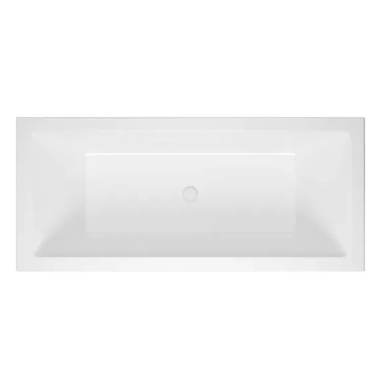 Excellent Heaven Slim Wanna prostokątna 170X75 cm Flow biały