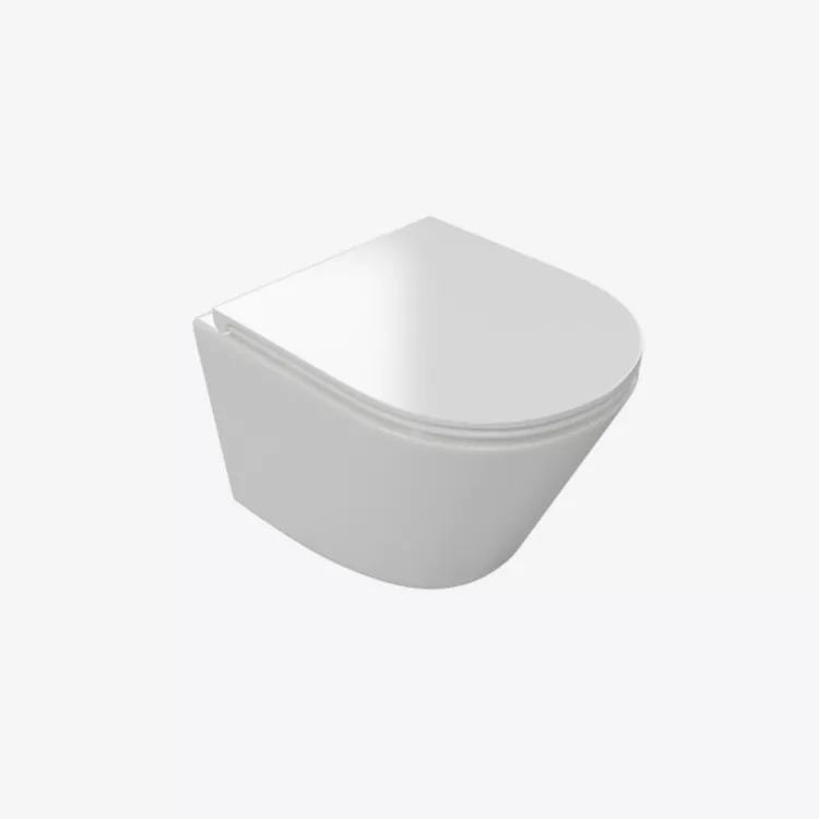 Excellent Joker Miska Wc z deską wolnoopadającą 47x36 cm, Biała CENL.4504.470.WH