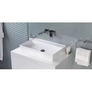 Excellent Rima 2.0 Umywalka nablatowa prostokątna Biała 60x40 cm CEEX.4902.600.WH