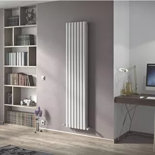 Luxrad Fortuna Podwójna Grzejnik łazienko-pokojowy 1500x410cm Biały ZDC