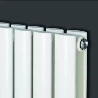 Luxrad Fortuna Podwójna Grzejnik łazienko-pokojowy 1500x410cm Biały ZDC