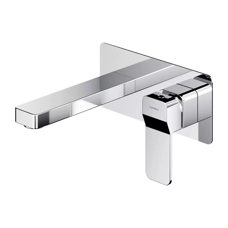 Omnires SLIDE bateria umywalkowa podtynkowa, chrom połysk SL7715CR