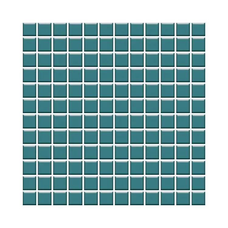 Paradyż GAMMO COLOURS TURKUSOWY MOZAIKA PRASOWANA POLYSK K.2,3X2,3 29,8X29,8 G1