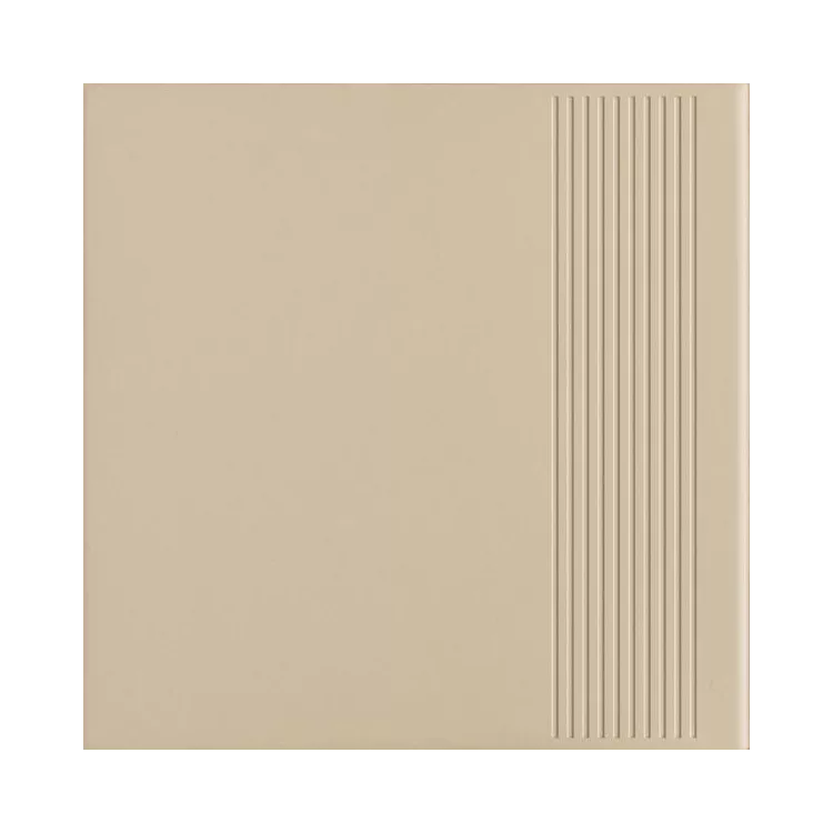 Paradyż BAZO BEIGE STOPNICA PROSTA GRES MONOKOLOR MAT. 30X30 G1