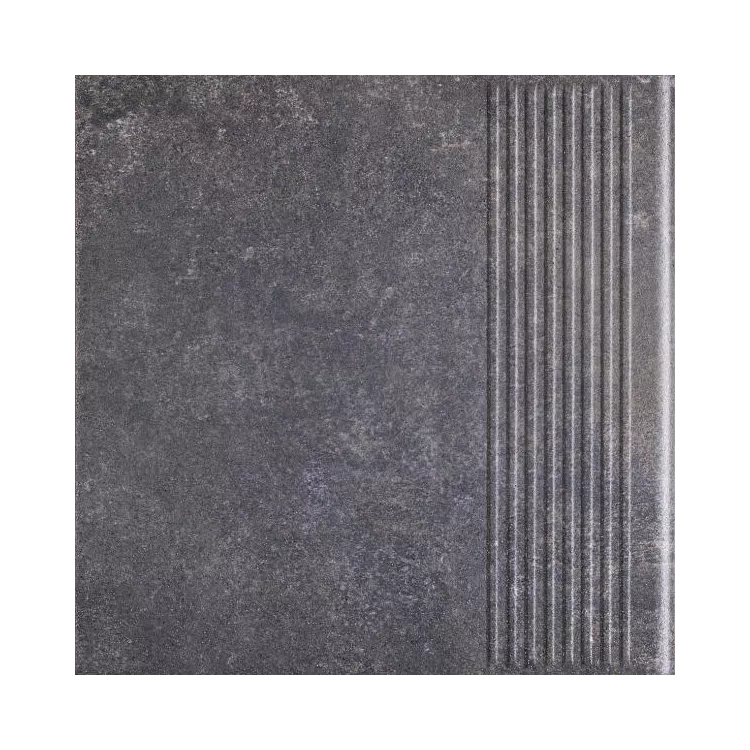 Paradyż MARSALA ANTRACITE STOPNICA PROSTA 30X30 G1