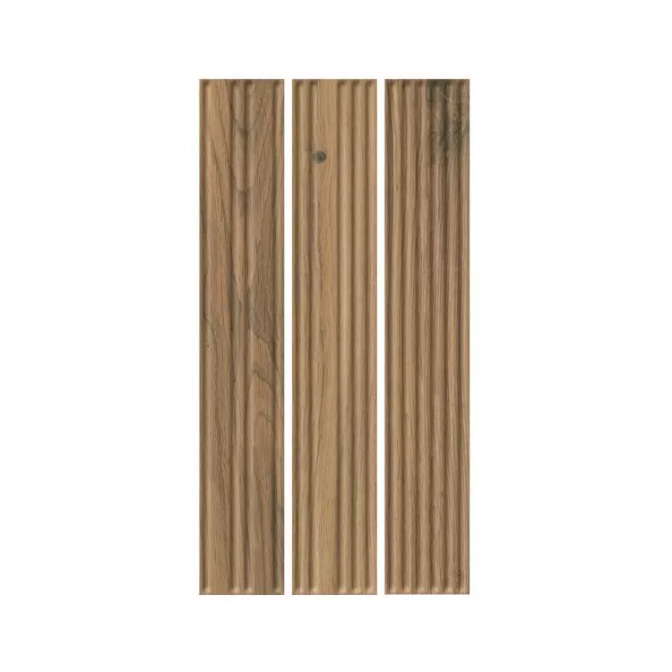 Paradyż CARRIZO WOOD ELEWACJA STRUKTURA STRIPES MIX MAT 39,7x6,5 G1