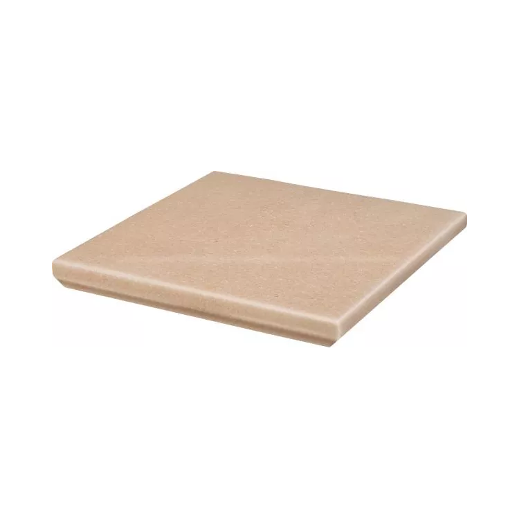 Paradyż MATTONE SABBIA BEIGE KAPINOS STOPNICA NAROZNA 33X33 G1