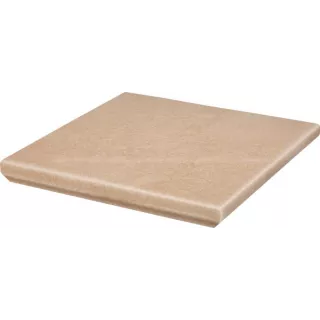 Paradyż MATTONE SABBIA BEIGE KAPINOS STOPNICA NAROZNA 33X33 G1